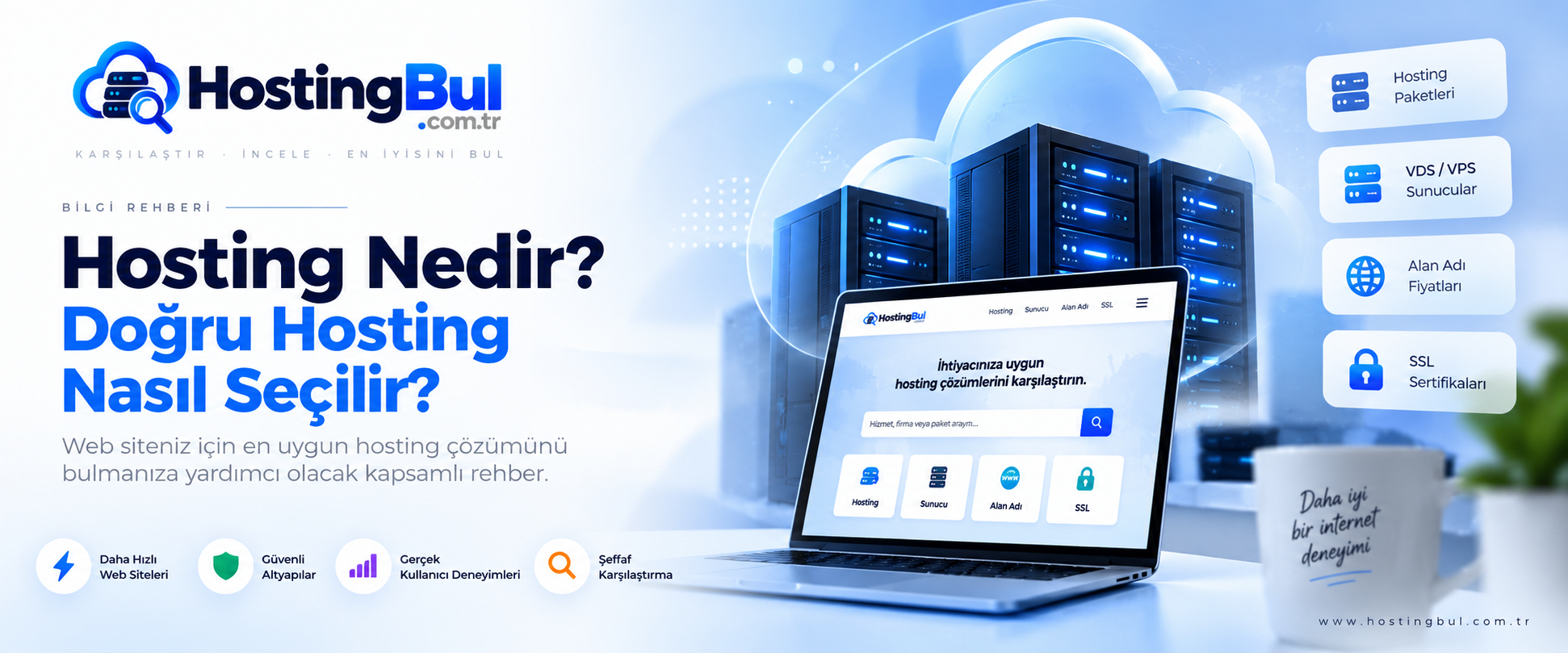 Hosting Nedir? Web Sitesi İçin Doğru Hosting Nasıl Seçilir?